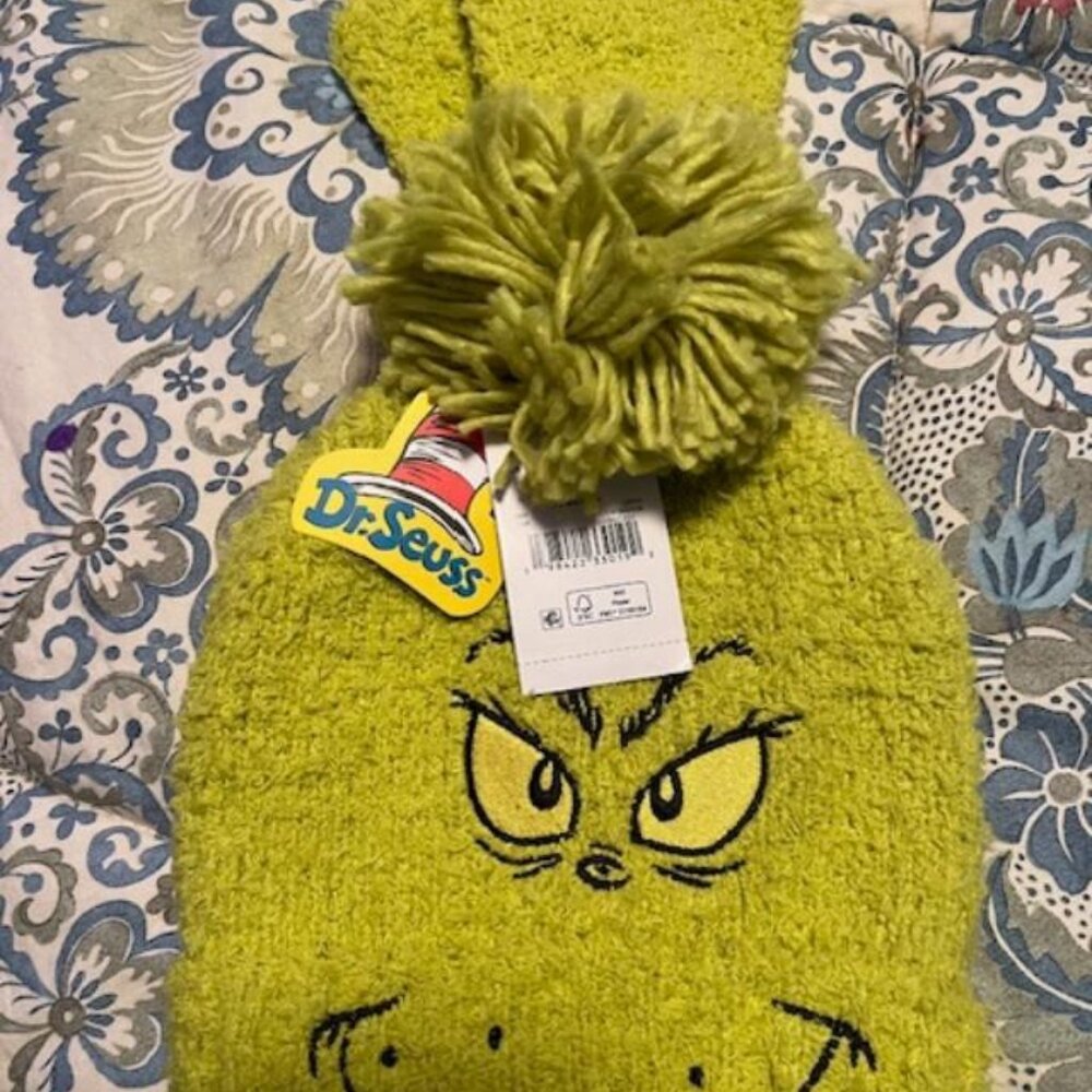 Dr. Seuss Grinch Kids Hat - Green